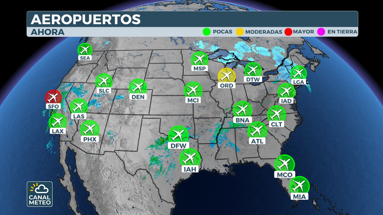Demoras en aeropuertos