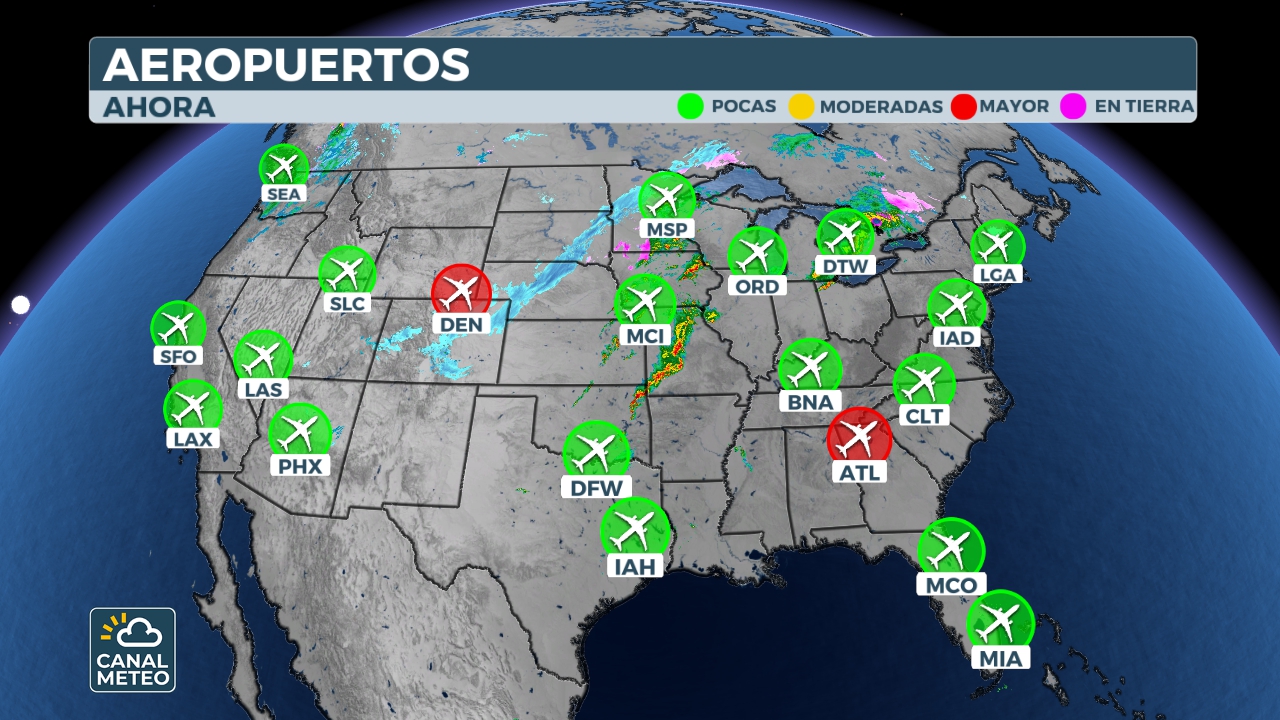 Demoras en aeropuertos