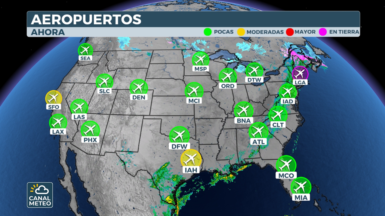 Demoras en aeropuertos