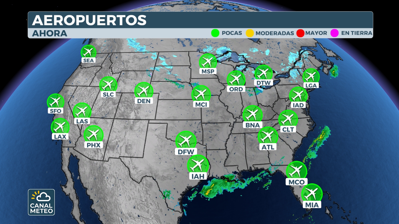 Demoras en aeropuertos