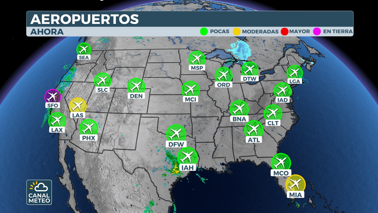 Demoras en aeropuertos