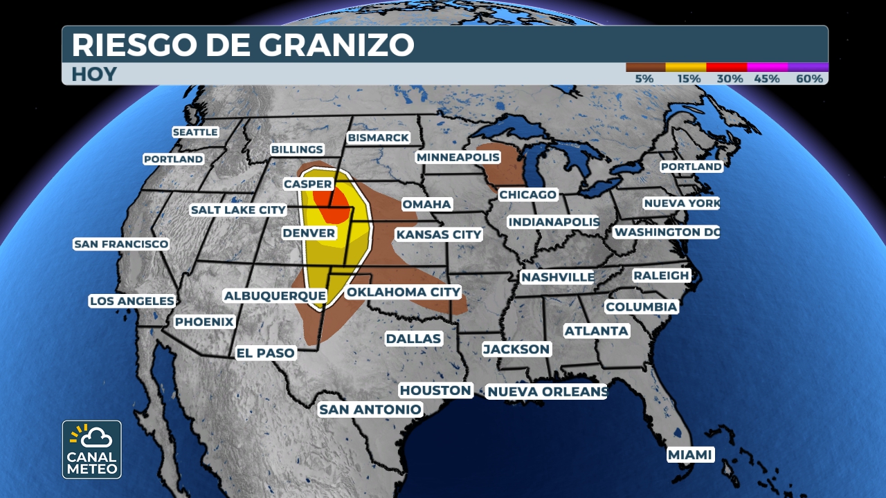 Riesgo de granizo