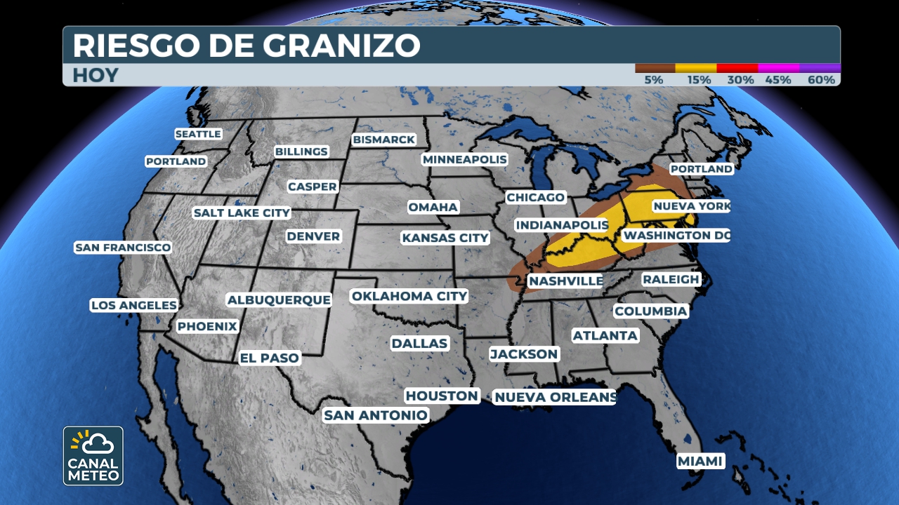 Riesgo de granizo
