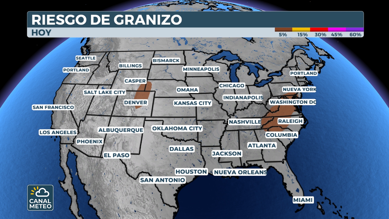 Riesgo de granizo