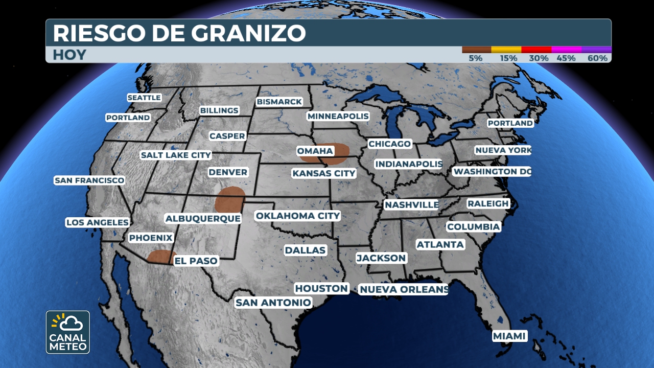 Riesgo de granizo