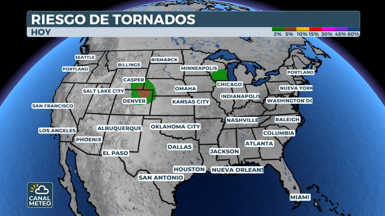 Riesgo de tornados