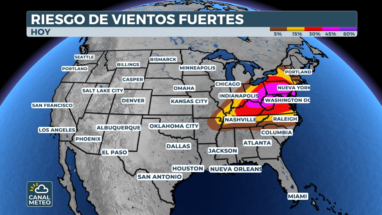 Riesgo de viento