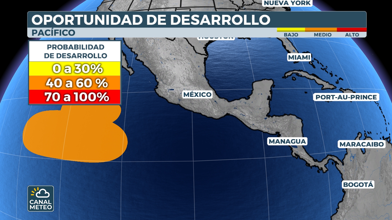 Pronóstico tropical Pacífico