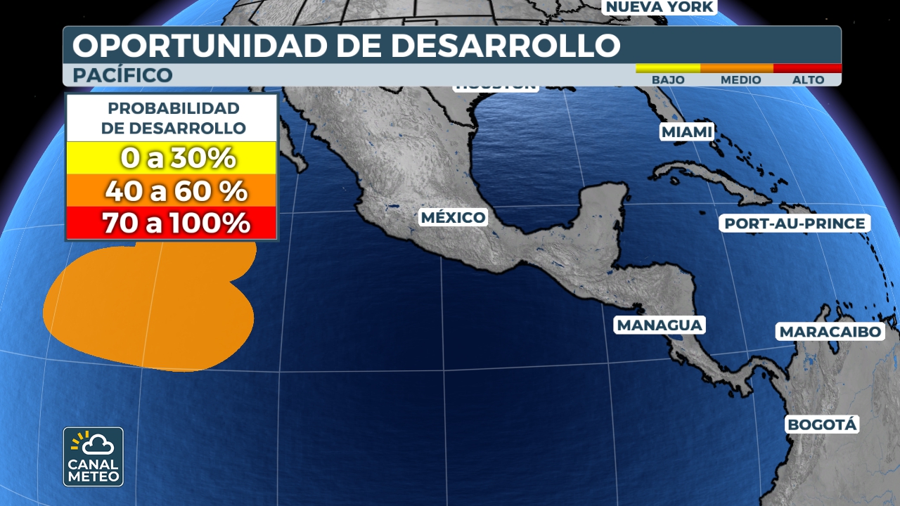 Pronóstico tropical Pacífico