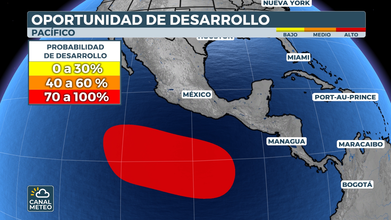 Pronóstico tropical Pacífico
