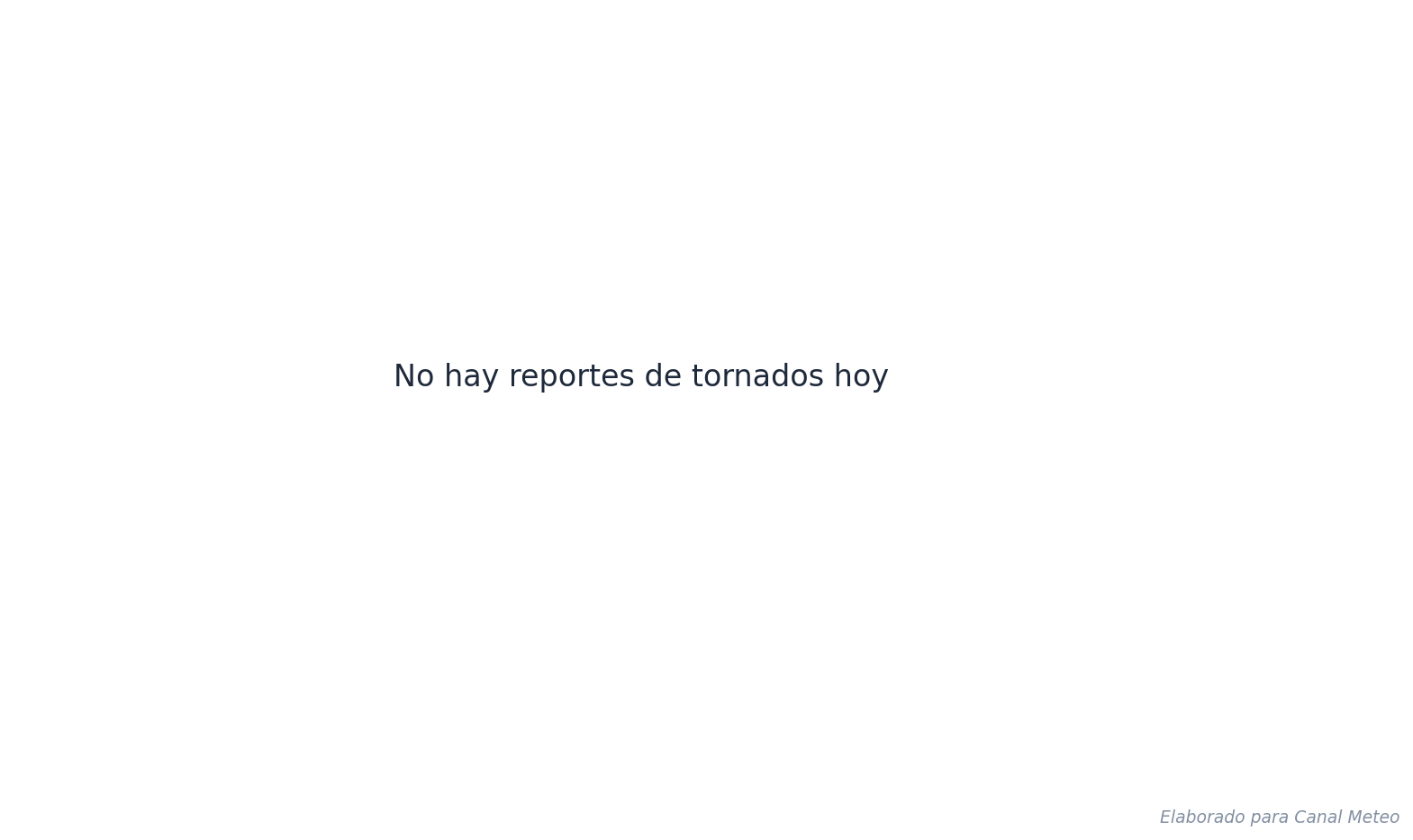 Mapa de Tornados