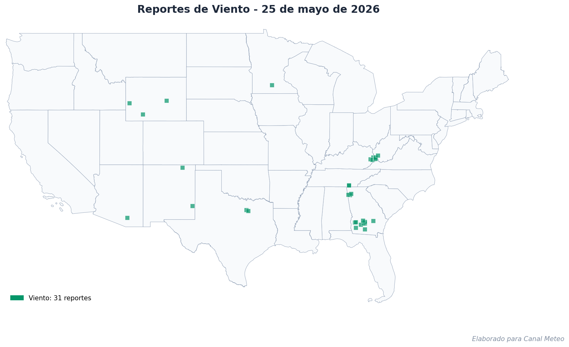 Mapa de Viento
